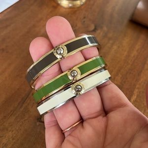 Henri Bendel Enamel Bracelets